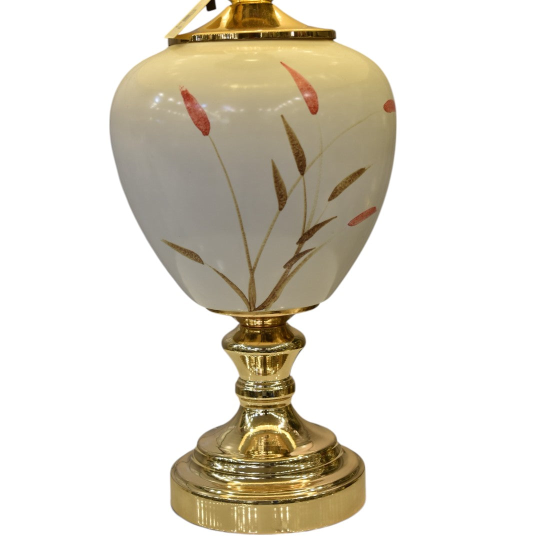 Ivory Shine Porcelain Table Lamp (Single) – Graceful Glow