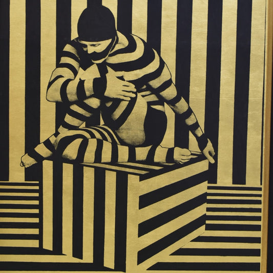 Modern Muse Figurative Abstract Oil Painting – 3x4 Ft Canvas Statement