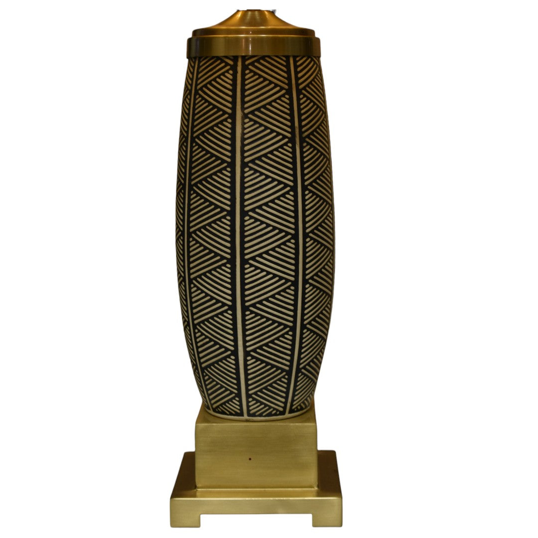 Terracotta Horizon Table Lamp (Pair) – Earthy Elegance with Timeless Charm