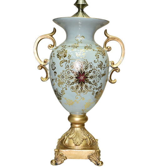 Ryzen Black & Gold Accent Table Lamp (Pair) – 30 Inch Bold Brilliance