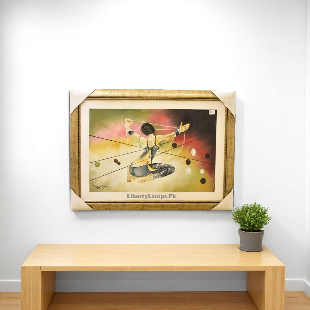 Whispers of Form – Figurative Oil Painting on Canvas (24x36 Inch)