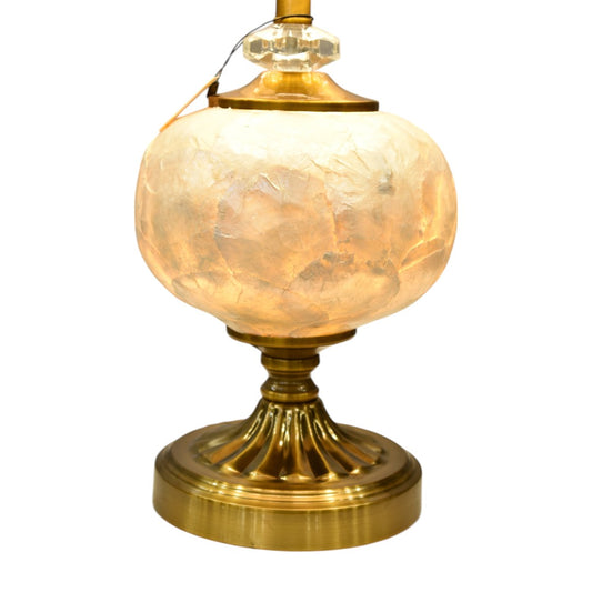 Opal Shine Mother of Pearl Table Lamp (Single) – Luxe Coastal Glow