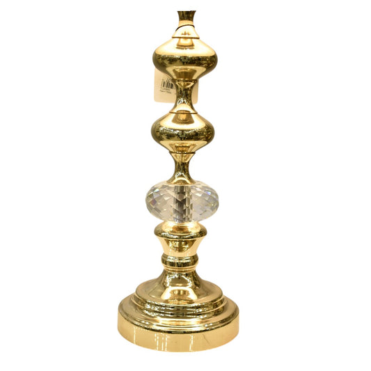 Trinity Glow – Crystal Ball Table Lamp Pair