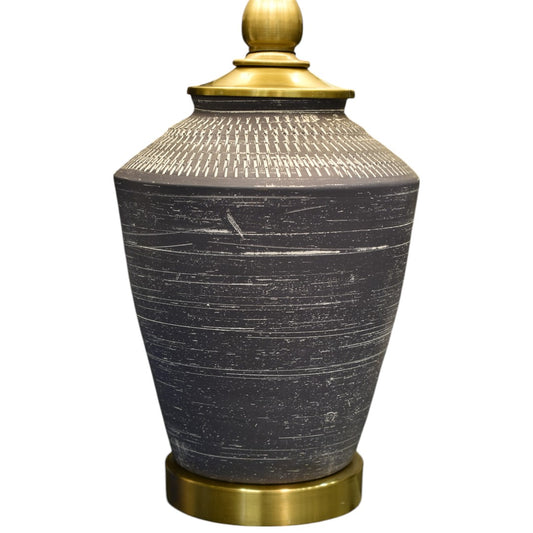 Clay Charm – Terracotta Table Lamp (Pair)