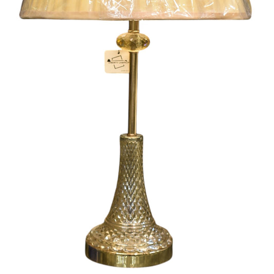 Steel Radiance – Classic Metal Table Lamp (Pair)