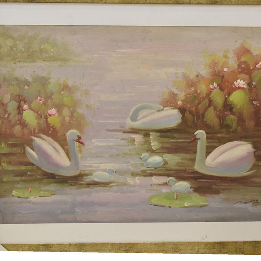 Serene Horizon – Nature Oil Painting on Canvas (Single)