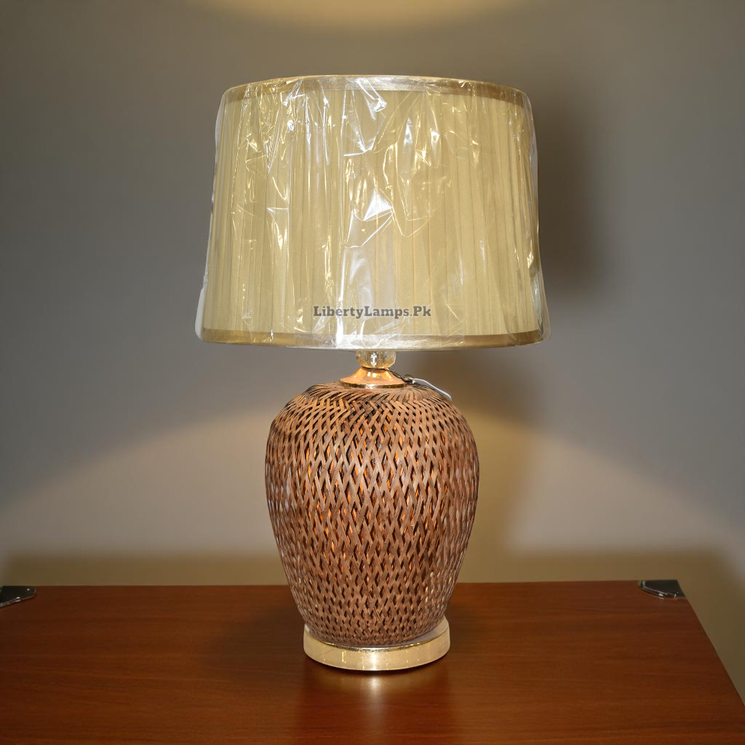 Artisan Glow – Can Handmade Double Light Table Lamp (Pair)