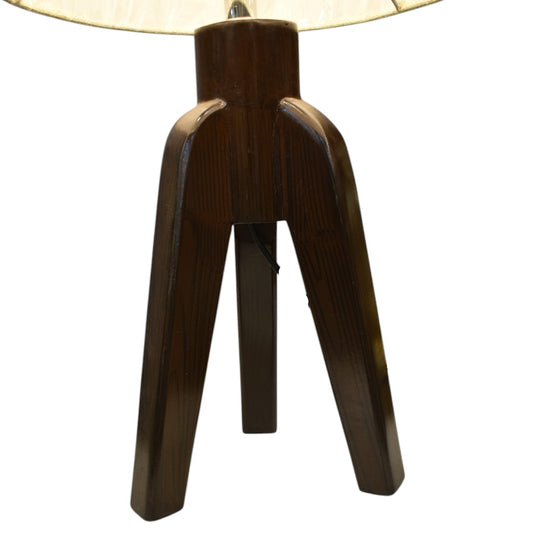 Oaklite Studio – Wooden Tripod Table Lamp (Pair)