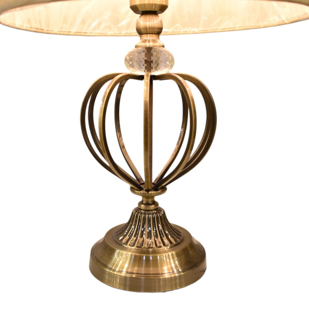 Steel Charm – Metal Table Lamp (Pair)