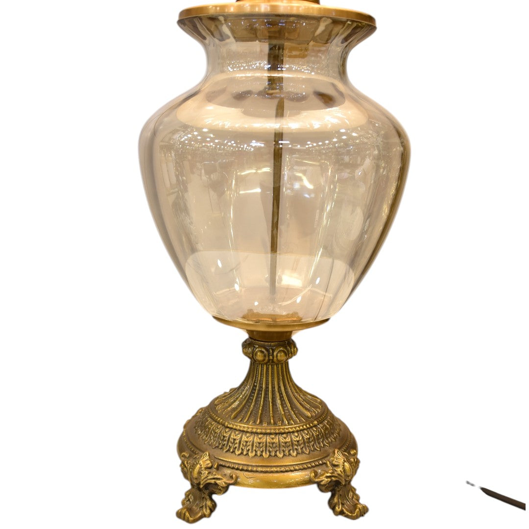Crystal Veil – Glass Table Lamp (Pair)