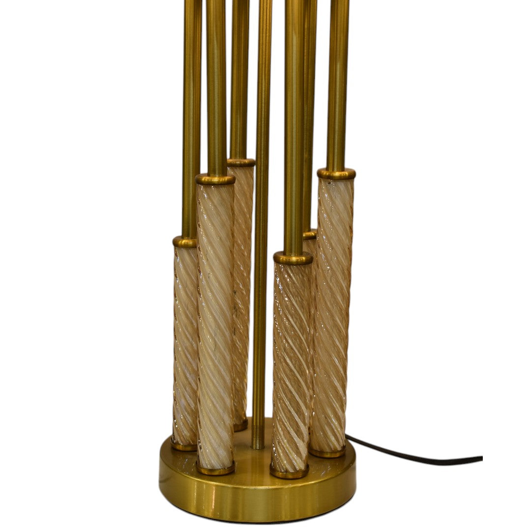 Linear Luxe – Metal Rod Table Lamp (Pair)