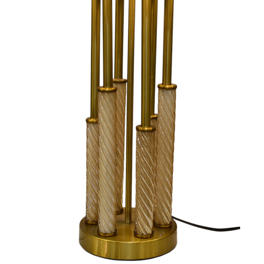 Linear Luxe – Metal Rod Table Lamp (Pair)
