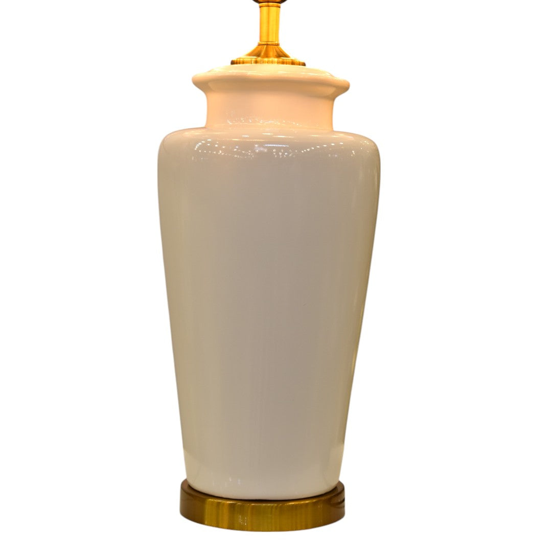 Classic Pearl – Porcelain Table Lamp (Pair)