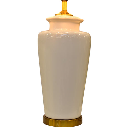 Classic Pearl – Porcelain Table Lamp (Pair)