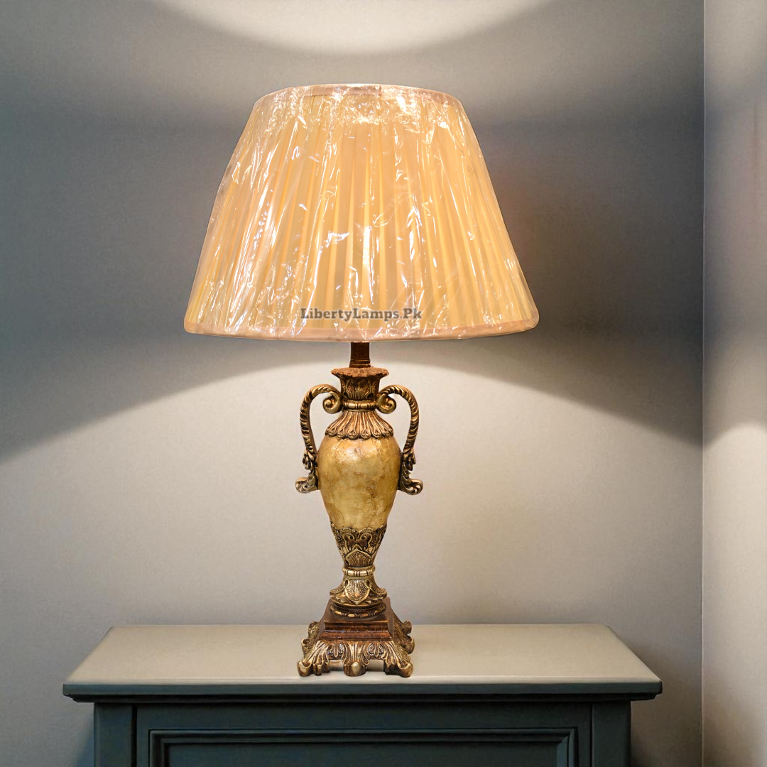 Anatolian Flow – Ryzen Fish Bone Turkish Table Lamp (Pair)