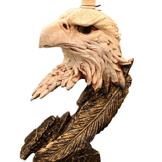 Majestic Soar – Eagle Sculpture Ryzen Table Lamp (Pair)