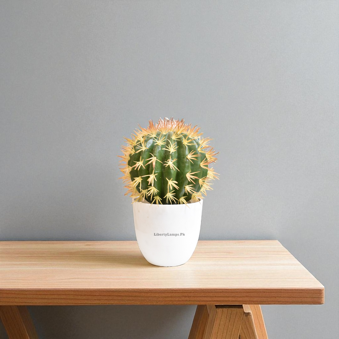 Mini Desert Vibe – Artificial Cactus Plant (8 Inch)