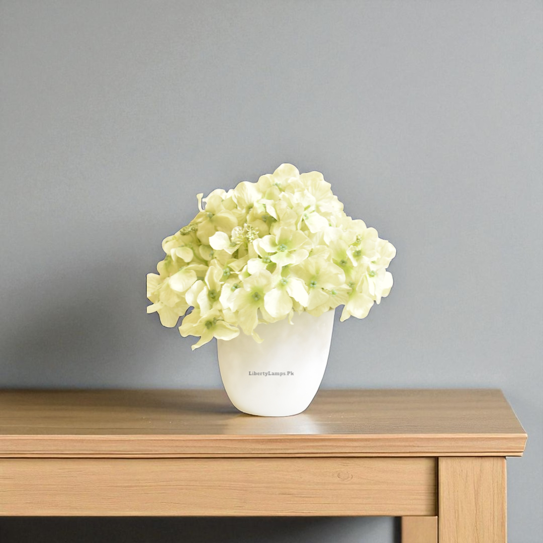 Pastel Bloom – Hydrangea Flower Pot (8 Inch)