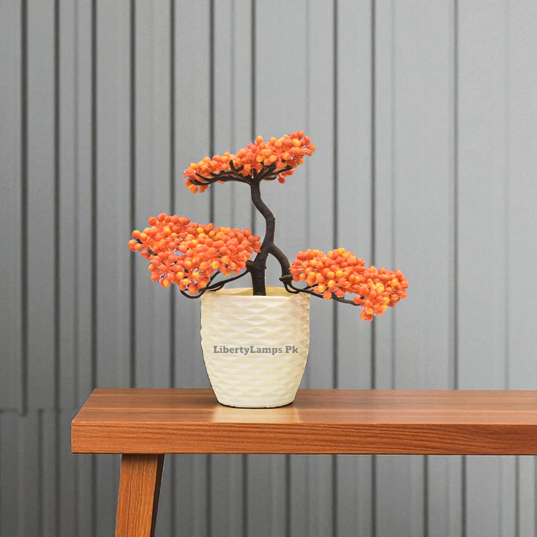 Miniature Bonsai – Artificial Plant with Planter (Single)