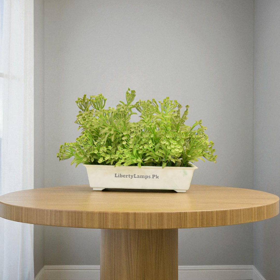 Lush Green Bunch – Artificial Kyari Plant (Single)