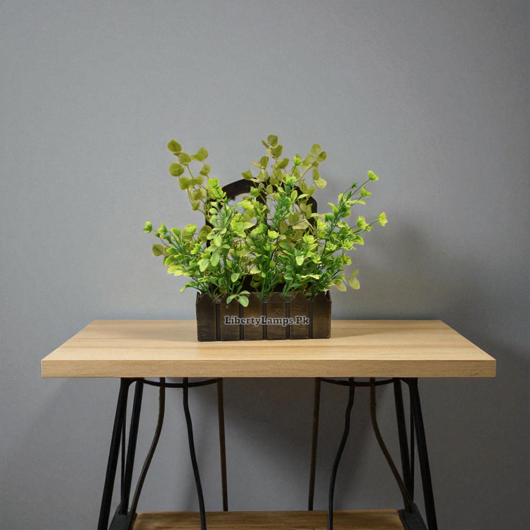 Evergreen Charm – Artificial Kyari Bunch Plant (Single)