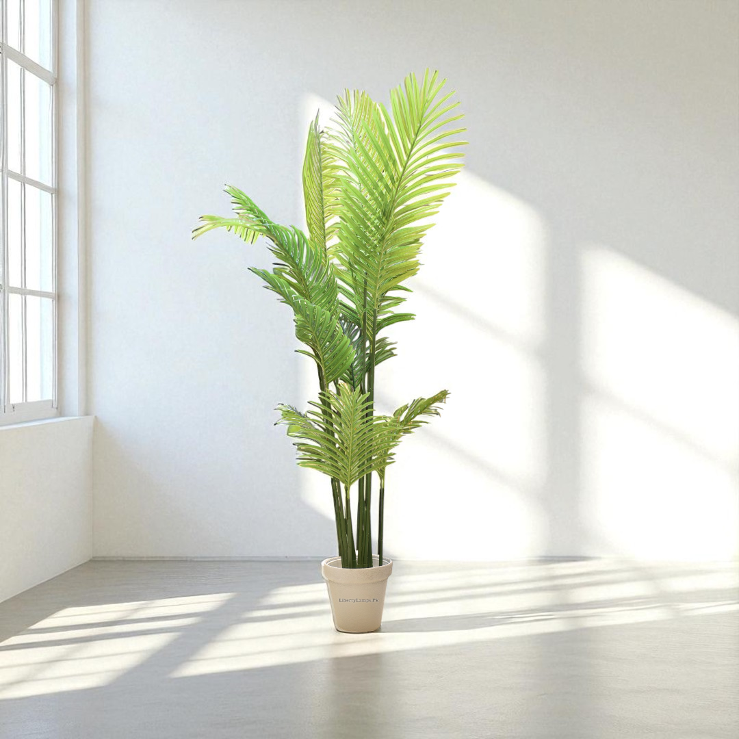 TropicCurve – Bottle Palm Artificial Plant (Single)