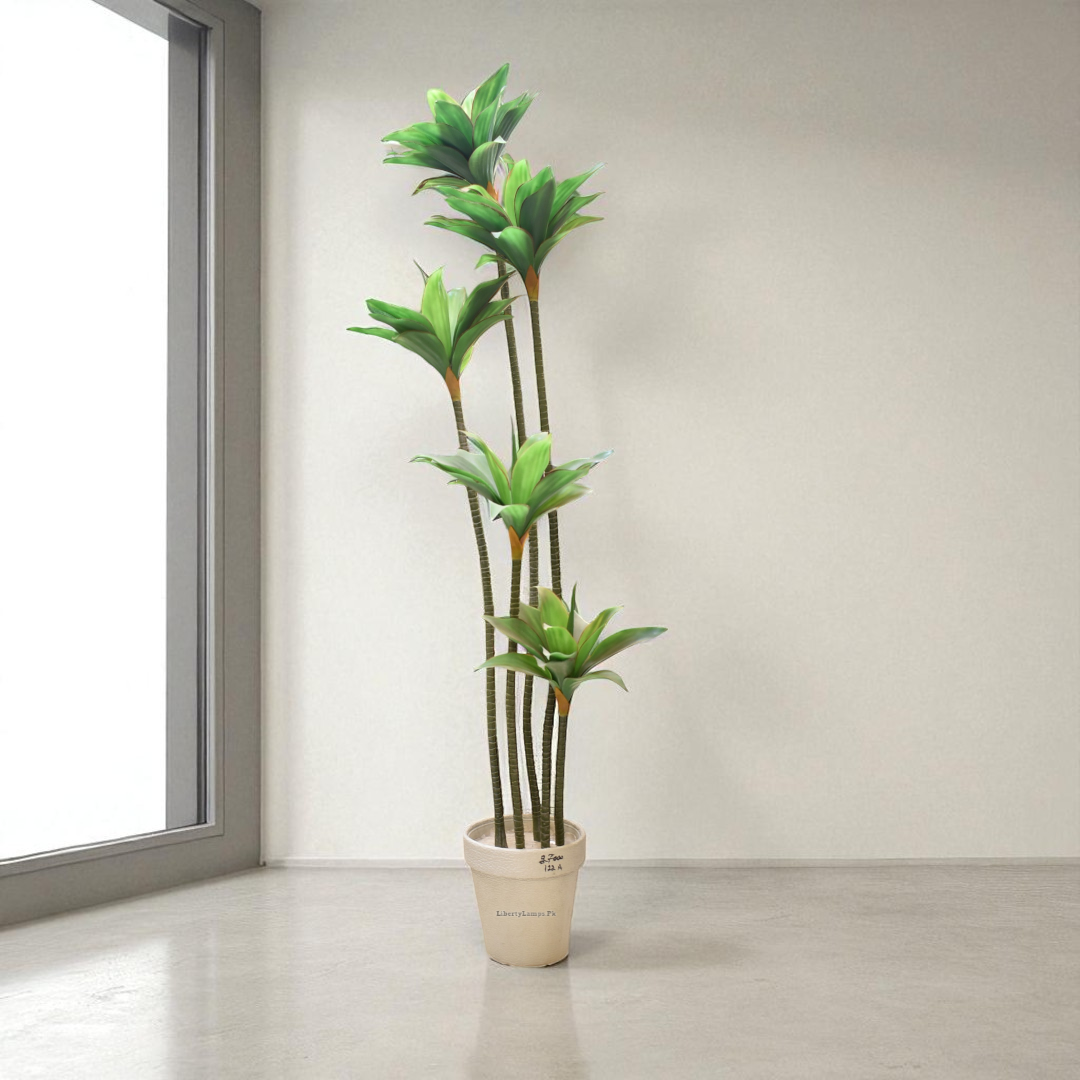 Blooming Grace – Water Lilies Artificial Tree with Planter (Single)