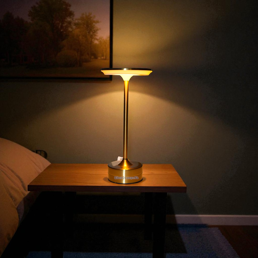 GlowForge – Compact Metal Table Lamp (Pair)