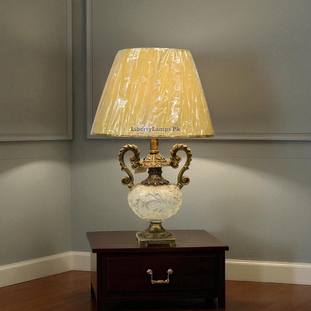 Ryzen Curve – Elegant Table Lamps (Pair)