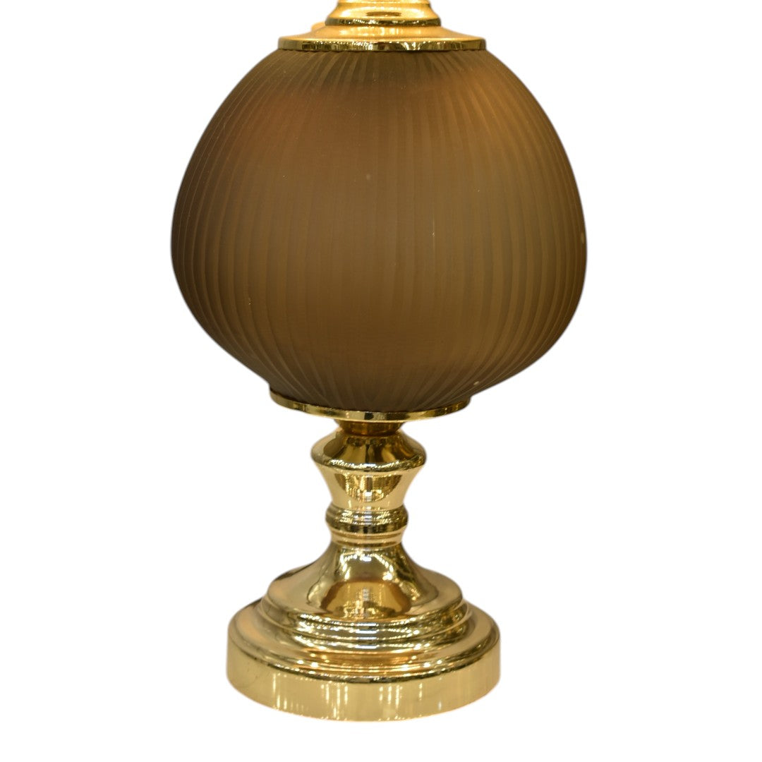 Crystal Glow Duo – Double Light Glass Table Lamp (Pair)