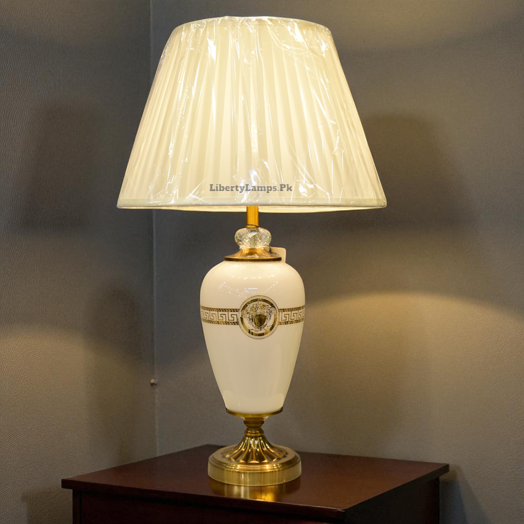 Versace Royale Ceramic Table Lamp (Pair)