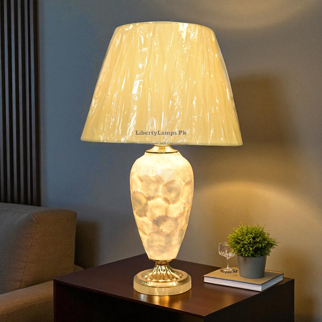 Royal Shine Mother of Pearl Double Light Lamp (Pair)