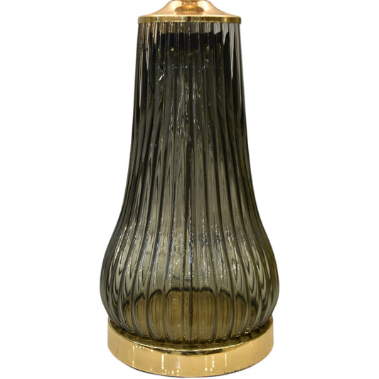 Crystal Veil Glass Table Lamp (Pair)