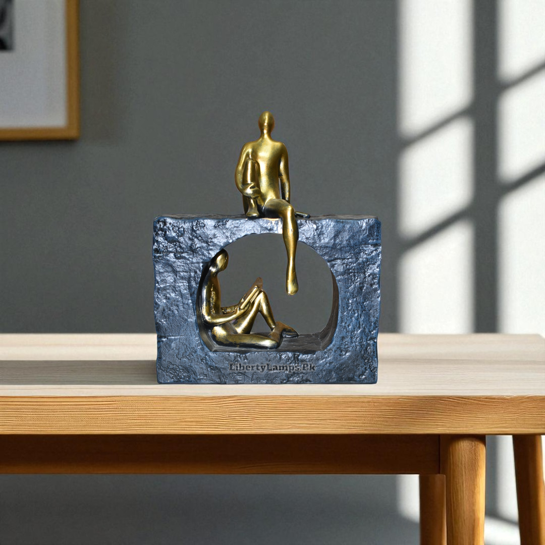 Contemplation Figure – Thinking Man Sculpture (Single)