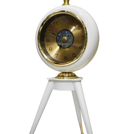 Classic Elegance Ceramic Table Clock (Single)