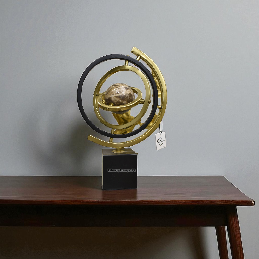 Sculpted Elegance Metal Decor Piece (Single)