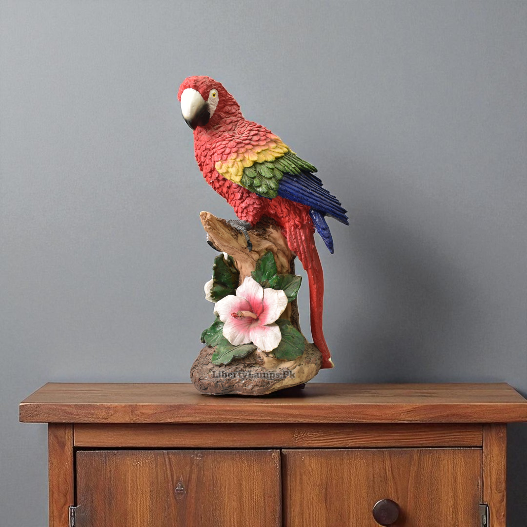 Golden Ryzen Parrot Decoration Piece (Single)