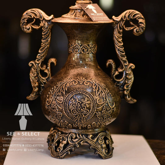 Elegant Unbreakable Resin Design Lamp (Pair)