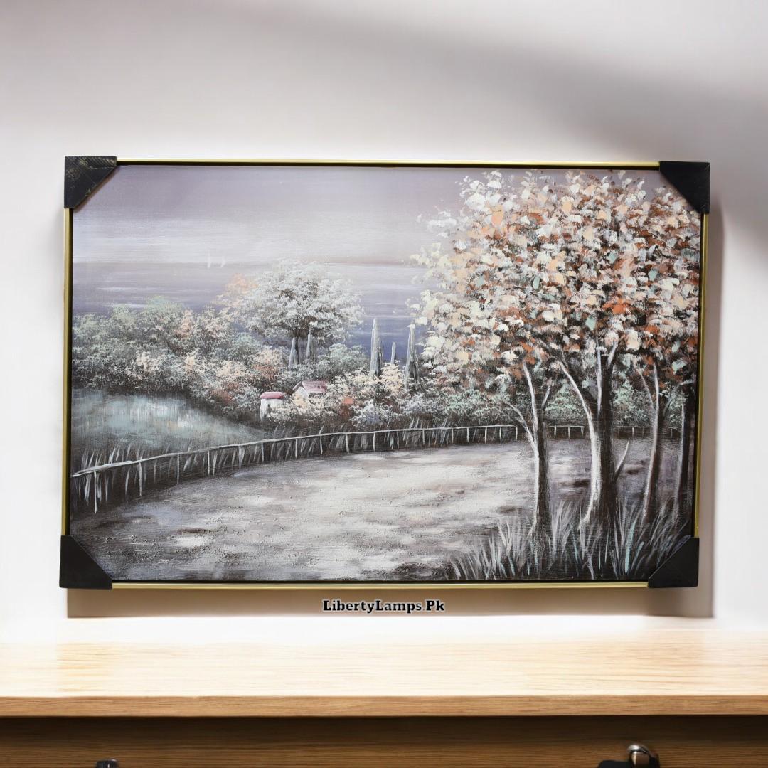 Eye-Catching Masterpiece – 36x52 Framed Painting