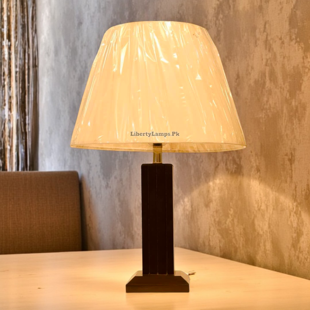 Unbreakable Wooden Table Lamps (Pair)