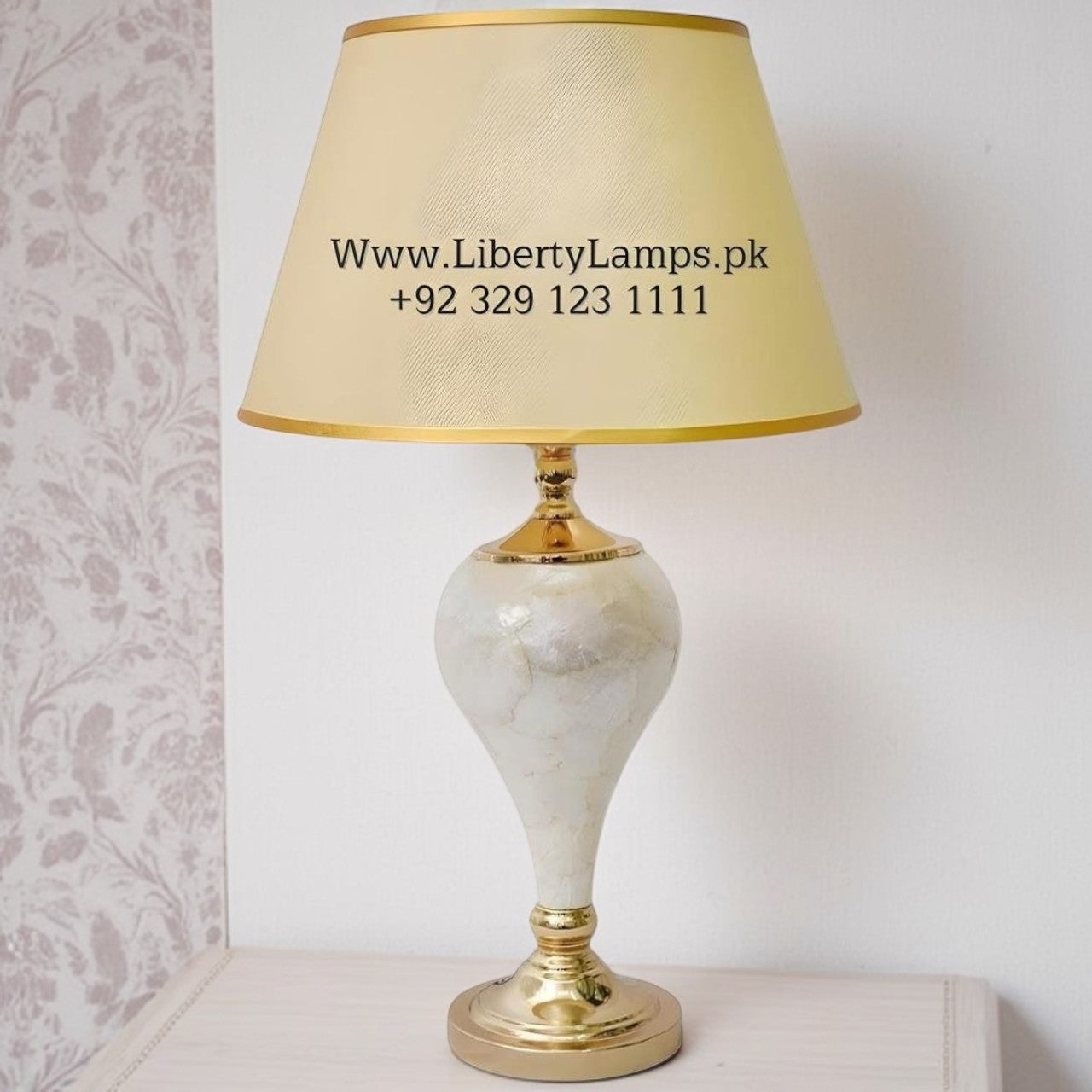 Ocean Pearl Seashell NightGlow Lamps (Pair)