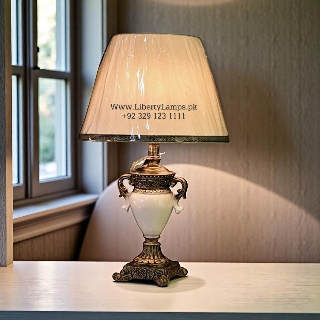 Turkish Table Lamps 90806-S – Neutral Finish (Pair)