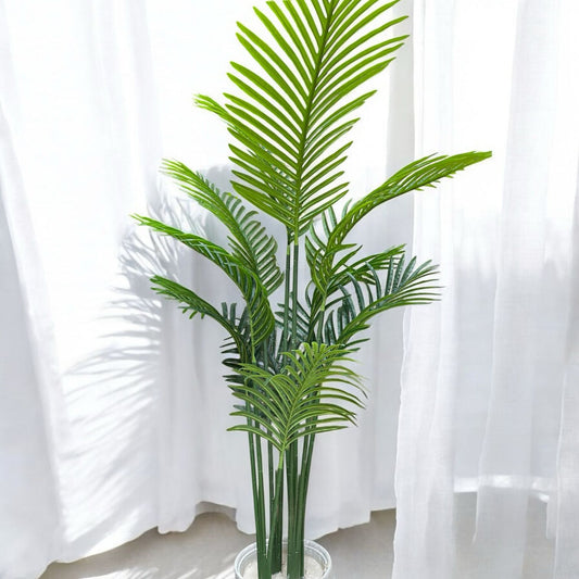 ðī Areca Palm Artificial Plant â 10 Leaves (Height 5 ft)