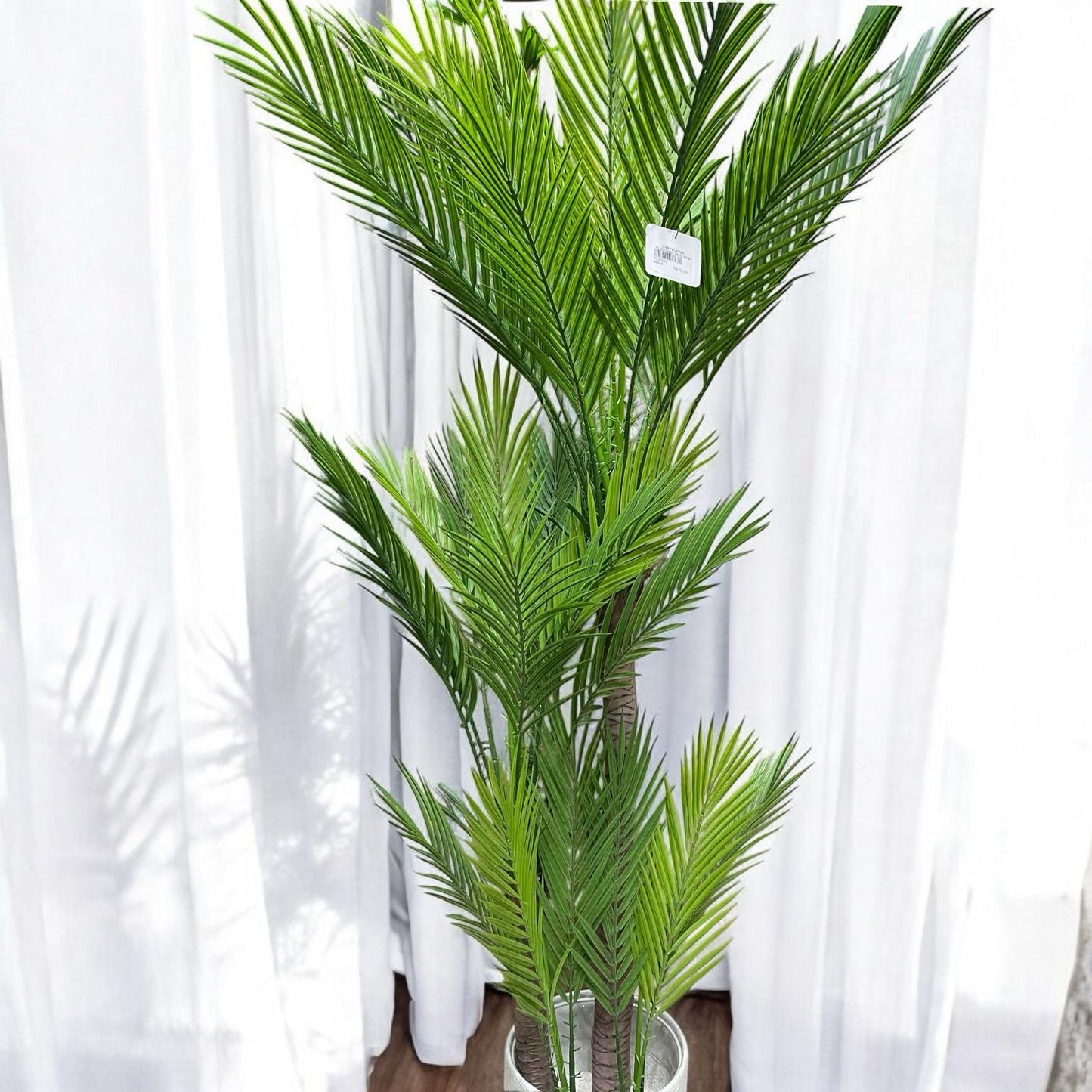 🎍 Fancy Bamboo Palm – Artificial Plant (Height 5 ft)