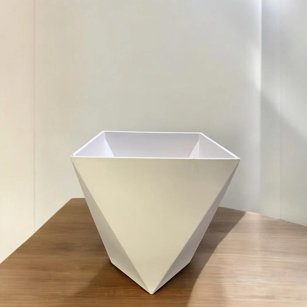 🪴 Black Fiber-Mate Chinese Pot – 14x12 Inch