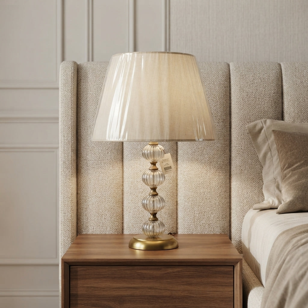 Glass Lamp – Pair