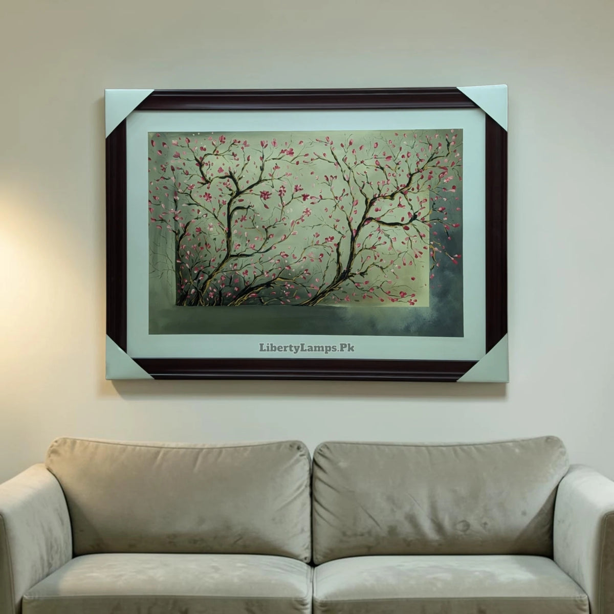 Serene Landscape Handmade Oil Painting on Canvas