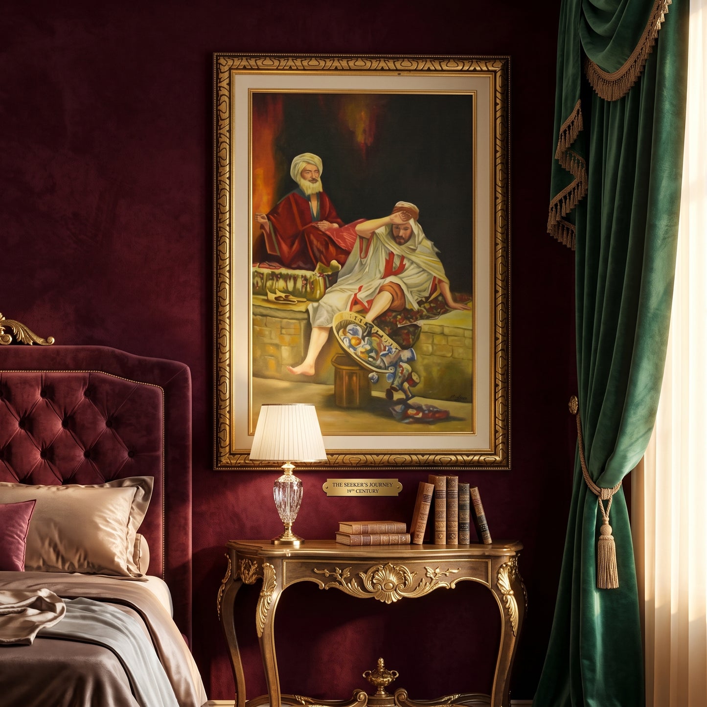 Arabian Legacy™ – Arabic Culture Handmade Oil Painting on Canvas