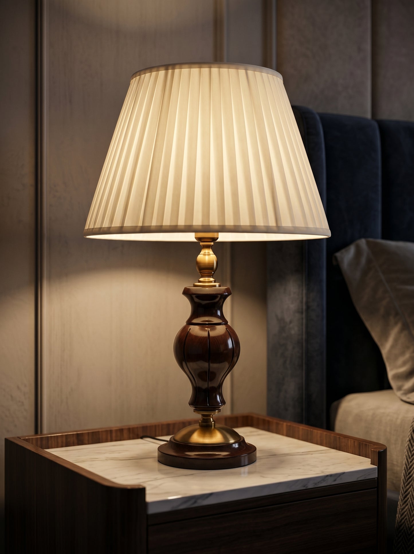 Natural Haven™ – Wooden Lamp Pair