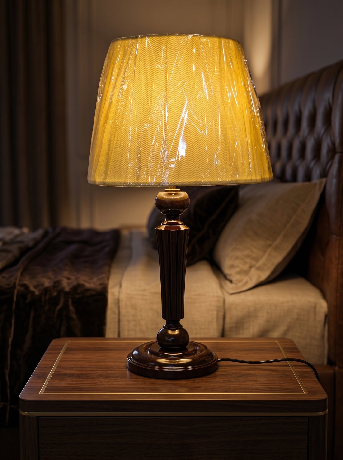 Rustic Charm™ – Wooden Lamp Pair
